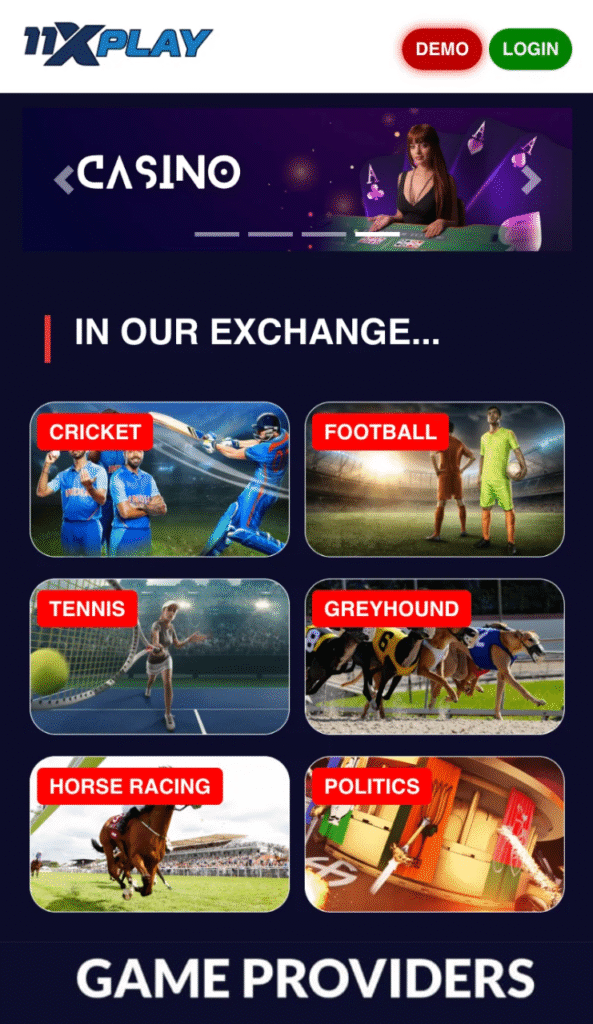 11xplay login